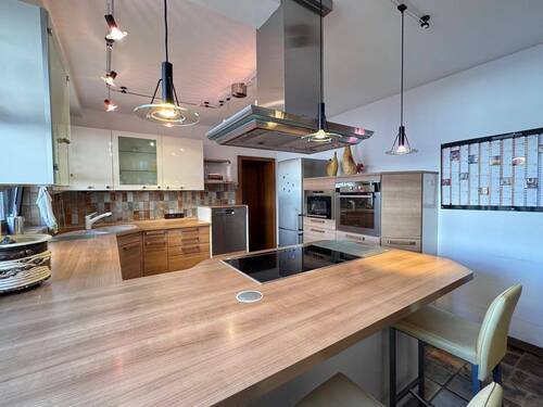 Wohnküche mit Theke - 