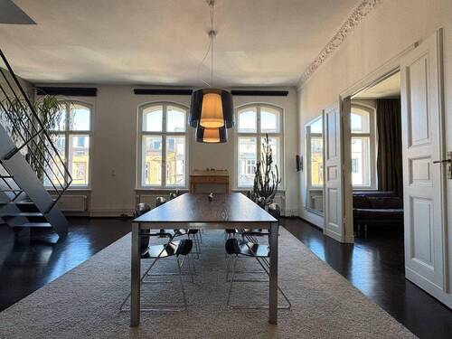 Wohnbereich 4. OG - Ruhige Dachgeschoss-Maisonette im Bergmannkiez