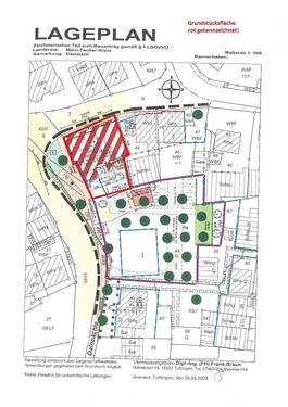 Lageplan - Grundstück zum Kaufen in Bad Mergentheim