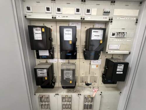 Elektrosicherungs- und Zählerschrank - 