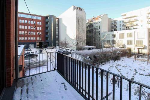 Balkon zum Innenhof - 