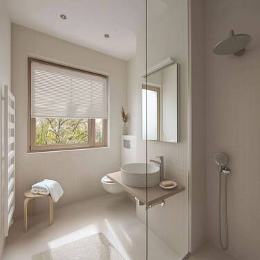 Badezimmer - 6 Zimmer Reihenendhaus in Leipzig