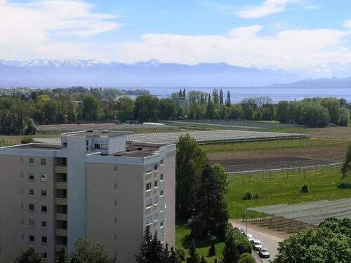 See- und Bergsicht 2.jpg - Etagenwohnung mit 100,00 m&sup2; in Kressbronn am Bodensee zum Kaufen