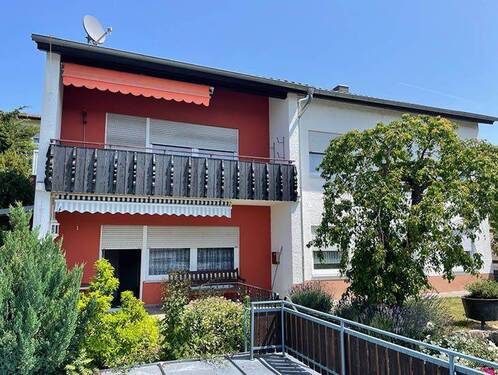 Wohnhaus Blick vom Garagendach - Einfamilienhaus in sonniger, bevorzugter Lage von Weikersheim