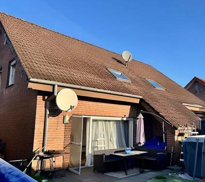 Rückseite Haus - 4 Zimmer Doppelhaushälfte zum Kaufen in Gütersloh