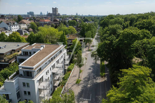 Luftbild - weiterer Blick - Etagenwohnung mit 77,40 m&sup2; in Köln zum Kaufen