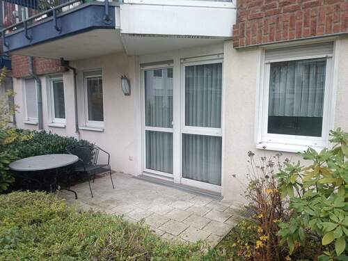 Appartement mit Terrasse - 1 Zimmer Etagenwohnung zur Miete in Krefeld