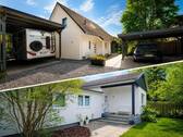 Ansicht EFH + Bungalow - 2 x Top gepflegte Immobilien auf real teilbarem 1463 qm Grundstück in 21244 Buchholz