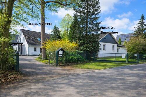 Straßenansicht - 8 Zimmer Einfamilienhaus zum Kaufen in Buchholz in der Nordheide