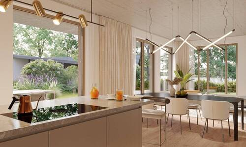 Wohnen am Tegeler See - Elegante 4-Zimmer Wohnung, erste Reihe am Tegeler See mit 187 qm Garten & direktem Seezugang - barrierefrei