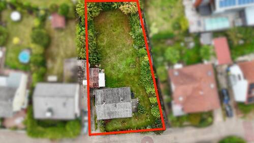 Luftbildaufnahme - Einfamilienhaus mit großem Garten in Kirkel - Neuhäusel - Top Lage!