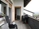 Sonniger Balkon - AUMÜLLER-Immobilien- Freundliche 3-Zi-EG-Wohnung mit Balkon und Garage, in Wächtersbach-Stadt