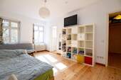 Wohnzimmer - 1 Zimmer Etagenwohnung zum Kaufen in Berlin