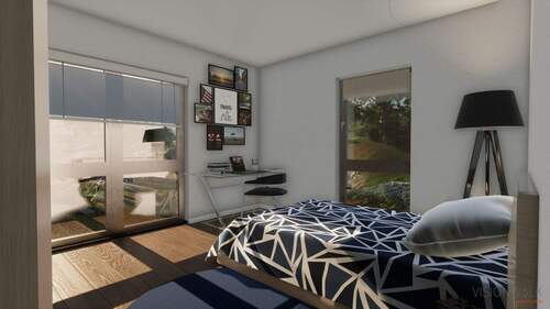 Ansicht Schlafzimmer - Einfamilienhaus mit 183,00 m&sup2; in Eppstein zum Kaufen