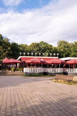 Volkspark Friedrichshain in der Umgebung - 