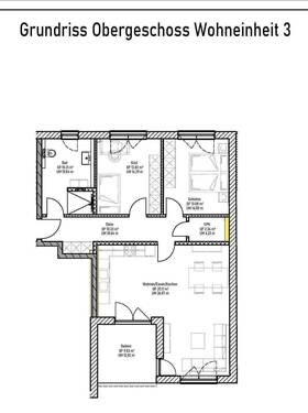Wohnung 1. Obergeschoss / WE 3 - 3 Zimmer Etagenwohnung zur Miete in Konz