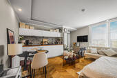 Wohn/Schlafzimmer - 1 Zimmer Etagenwohnung zum Kaufen in München