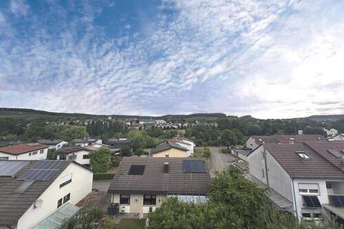 Panoramablick der Dachloggia - 