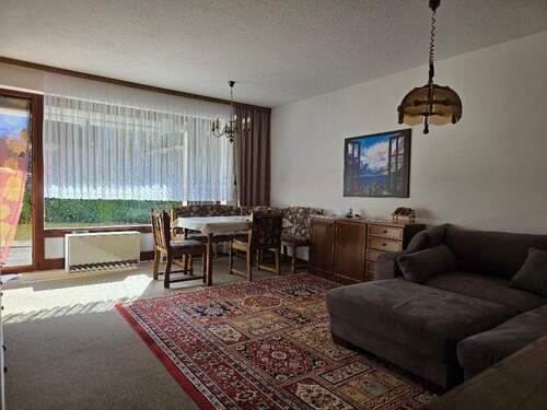 Wohnzimmer - 2 Zimmer Terrassenwohnung zum Kaufen in Bischofsgrün