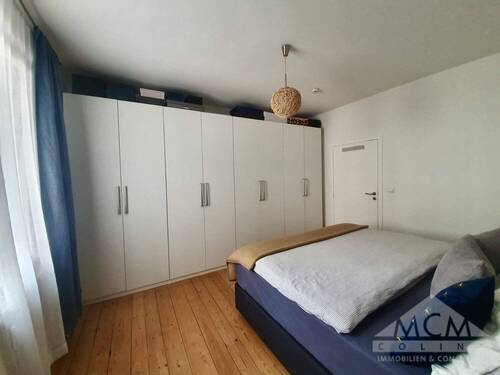 Schlafbereich (2) - Etagenwohnung mit 69,00 m&sup2; in Frankfurt am Main / Bornheim zum Kaufen