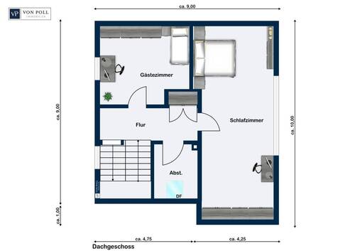Dachgeschoss - 
