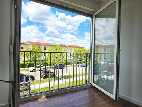 Wohnzimmer franz. Balkon - 