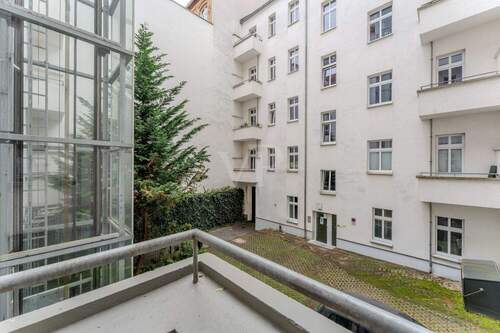 Blick vom Balkon - 