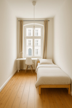 Schlafzimmer - 2 Zimmer Etagenwohnung zum Kaufen in Berlin