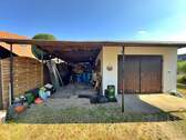 Garage mit Carport - 