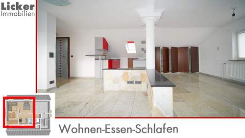 Wohnen-Essen-Schlafen - 