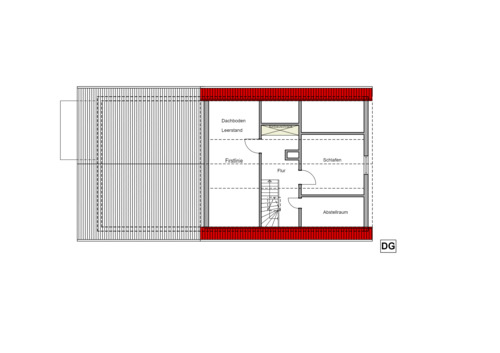 Skizze Dachgeschoss - 