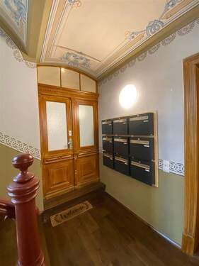 Blick zur Wohnung - 
