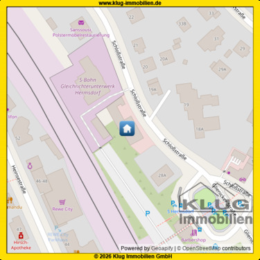 Karte - Hermsdorf! Traditionsbetrieb (KFZ-Werkstatt) auf ca. 706 m² eigenem Grundstück in Toplage abzugeben!