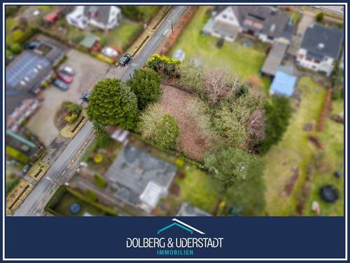 Luftbild - Baugrundstück mit vielen Möglichkeiten in beliebter Lage von HH-Rahlstedt