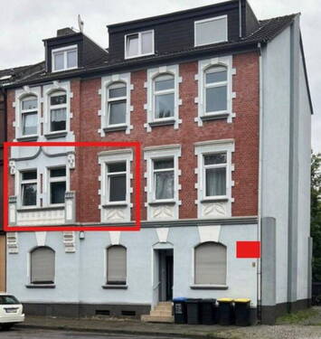 Haus Frontansicht (1 OG links) - 2,5-Zimmer-Wohnung im 1. Obergeschoss -frisch Komplett-Renovierung in Herne-Crange