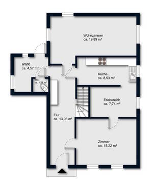 Haupthaus Erdgeschoss - 