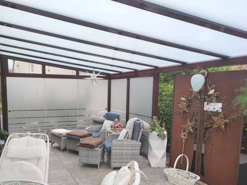 Eingangsbereich/Terrasse (Seite) - 9 Zimmer Einfamilienhaus zum Kaufen in Erfurt