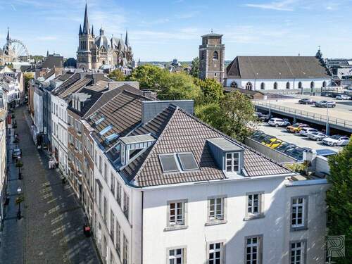 Vorderansicht Haus - 1 Zimmer Etagenwohnung zum Kaufen in Aachen