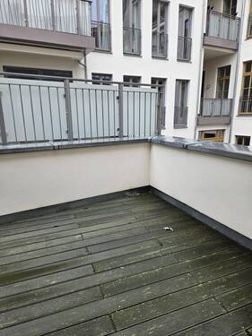 Terrasse - 2 Zimmer Büro in Dresden