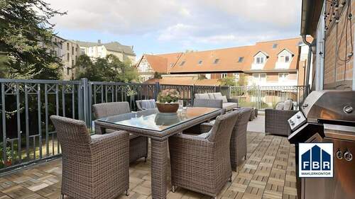 Terrasse im Obergeschoss - 