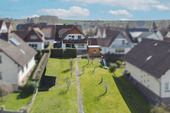 Gartenansicht_Luft - Einfamilienhaus in Steinheim zum Kaufen