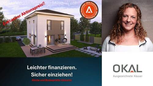 Bild 1 - RAUM FÜR FAMILIE UND DESIGN - einzugsfertig inkl. Bodenplatte