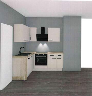 Einbauküche - Etagenwohnung mit 52,00 m&sup2; in Gera zur Miete