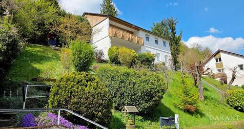 Haus Südseite - ** Einfamilienhaus mit ELW in Panoramalage - Filetstück von Mühlhausen **