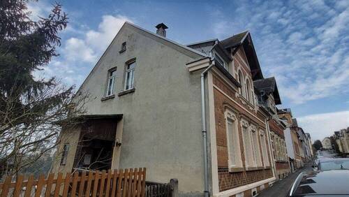 Ansicht Giebelseite - 7 Zimmer Einfamilienhaus in Mylau