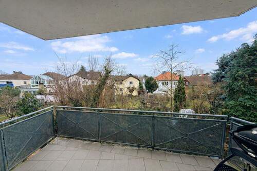 Blick vom Balkon.jpg - 3 Zimmer Etagenwohnung in Langen