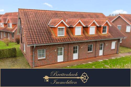 Hausansicht - Ihr Rückzugsort an der Nordsee - gemütliches Ferienhaus in Top-Lage