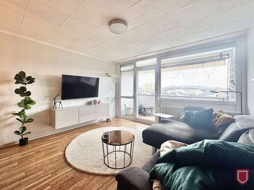 Wohnzimmer - 3 Zimmer Etagenwohnung zum Kaufen in Vellmar