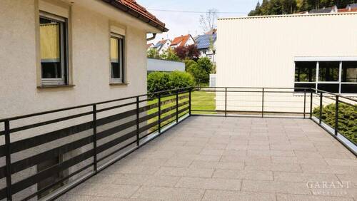 Terrasse - 7 Zimmer Doppelhaushälfte zum Kaufen in Albstadt