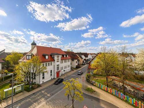 Blick vom Balkon - 2 Zimmer Etagenwohnung zum Kaufen in Friedrichshafen
